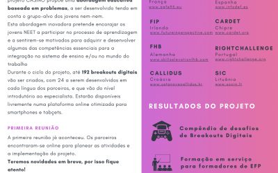 Projeto CASINO: 1ª Newsletter