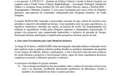 ReImagine Nota de Imprensa #1